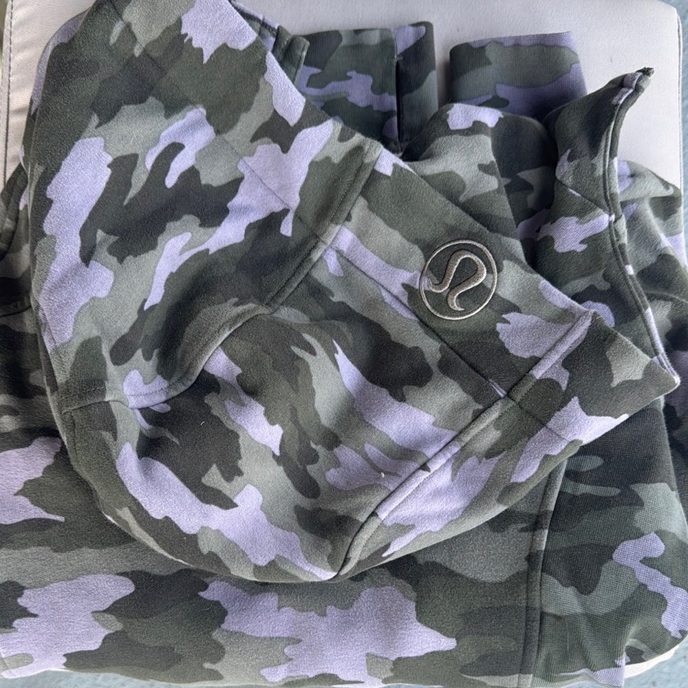 lululemon athletica Camouflage Jacket - Green and Purple